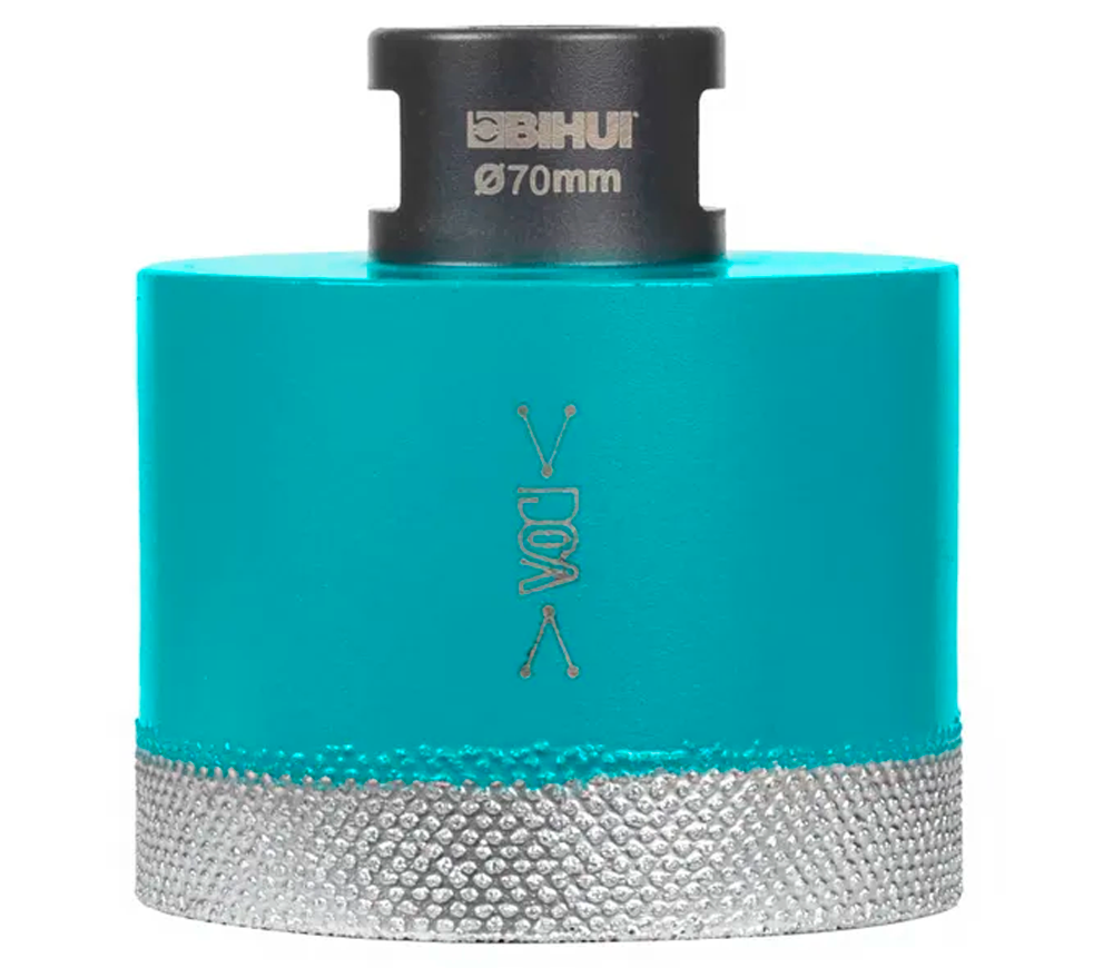 Carotă diamantă pentru faianță și piatră BIHUI DBDB70 70mm
