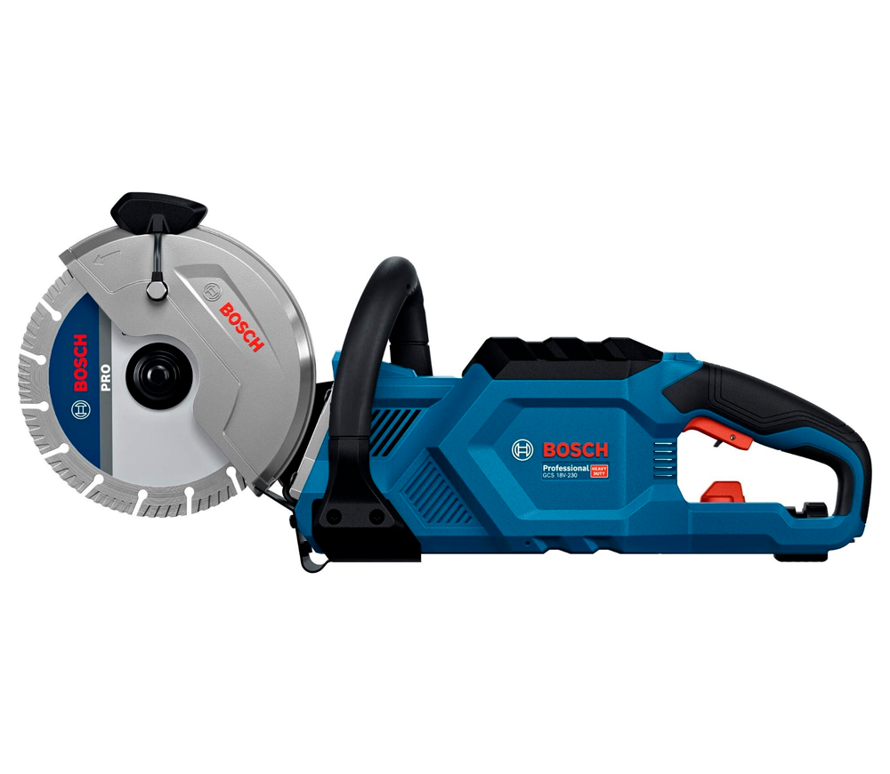 Fierăstrău pentru beton cu acumulator (fără bat) BOSCH GCS 18V-230 230mm 18V-5