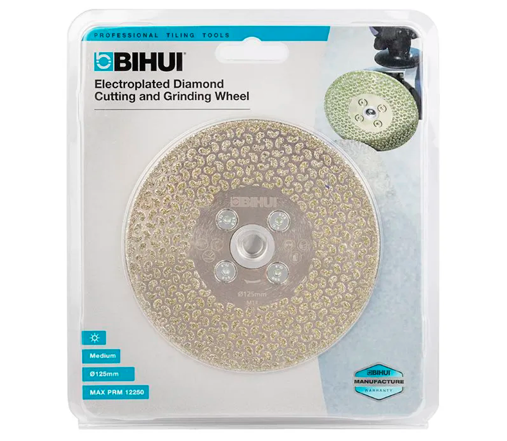 Disc de tăiat cu diamant BIHUI DCWME5 125mm Solid Ceramică/Marmura/Granit-2