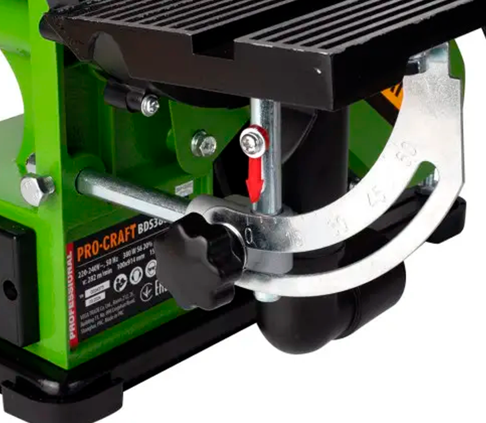 Mașină de șlefuit cu bandă și disc ProCraft BDS380 380w-6
