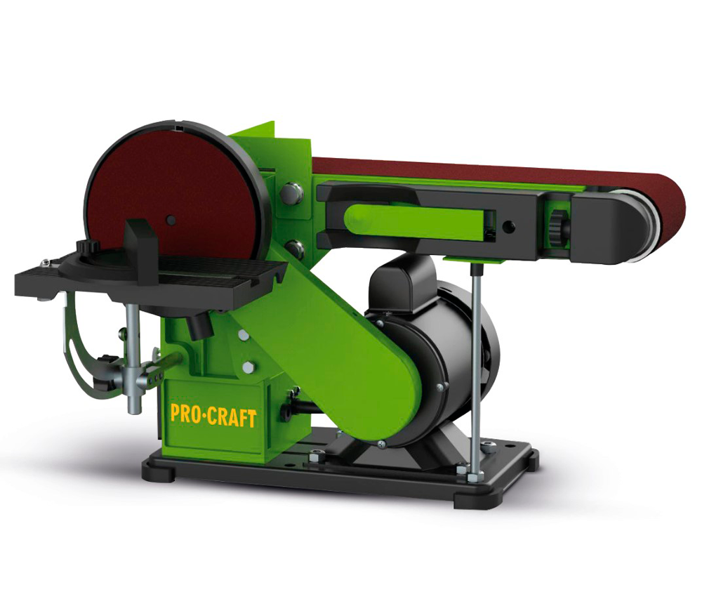 Mașină de șlefuit cu bandă și disc ProCraft BDS380 380w