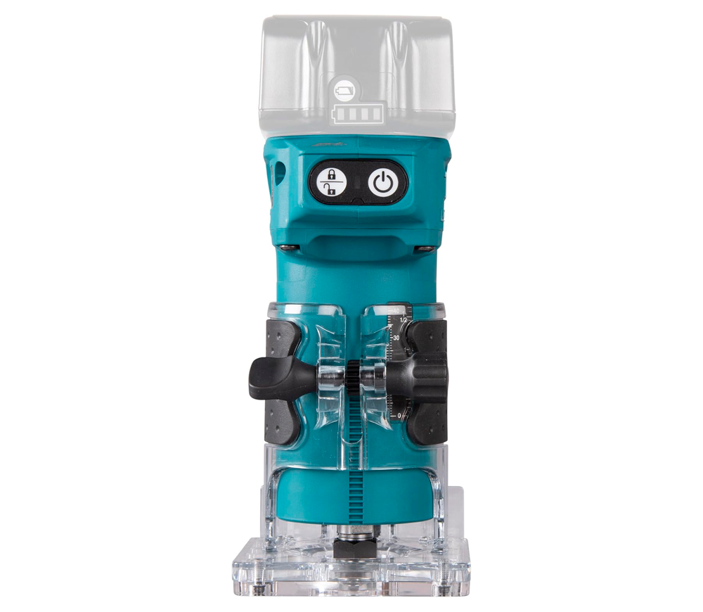 Mașină de frezat cu acumulator (fără bat) MAKITA DRT52Z  18V-2