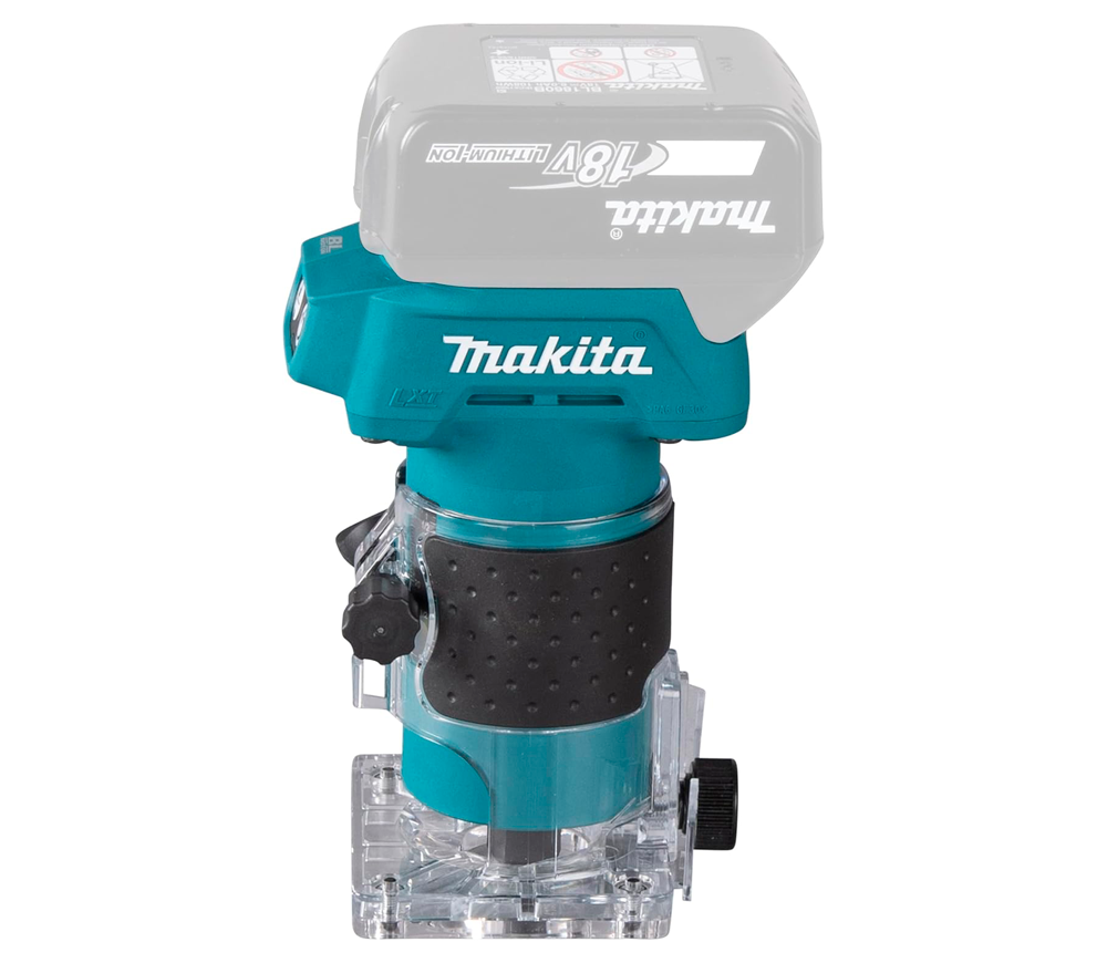 Mașină de frezat cu acumulator (fără bat) MAKITA DRT52Z  18V-3