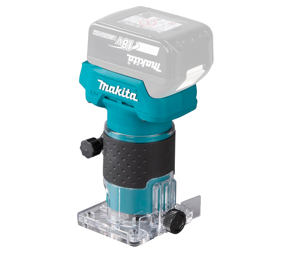 Mașină de frezat cu acumulator (fără bat) MAKITA DRT52Z  18V-4