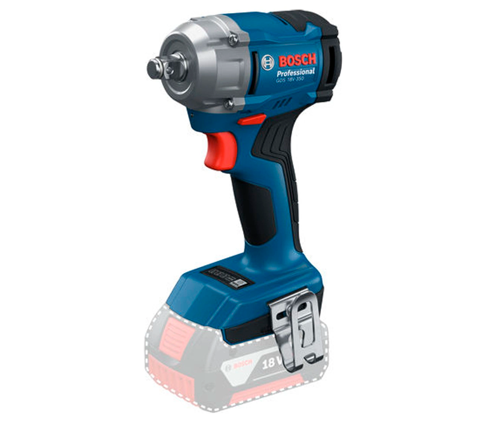 Masina de insurubat cu impact cu acum. BOSCH GDS 18V-350 18V 4Ah 350Nm-2