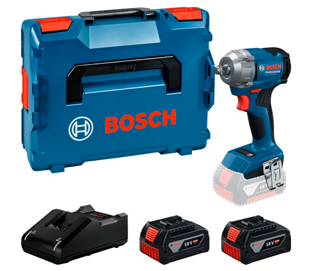 Masina de insurubat cu impact cu acum. BOSCH GDS 18V-350 18V 4Ah 350Nm