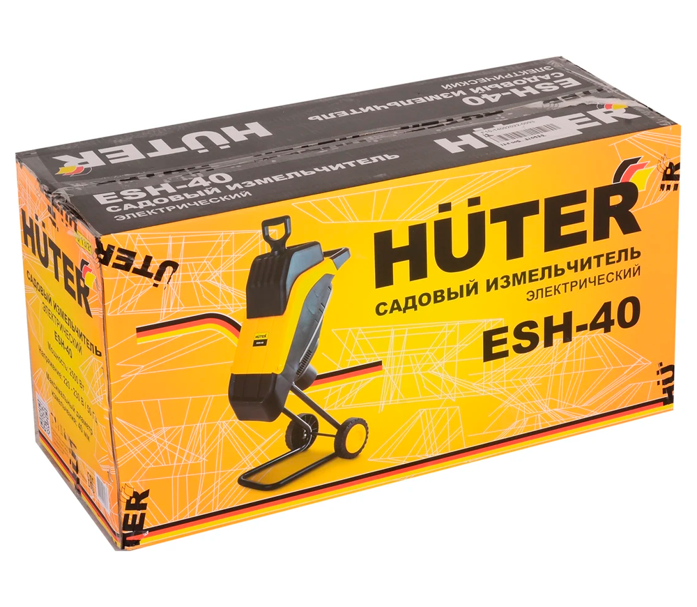Измельчитель веток HUTER ESH-40 2500вт-6