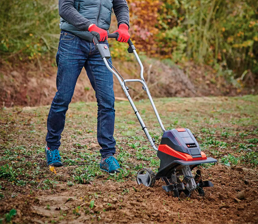 Motocultor cu acumulator (fără bat) 2x18V EINHELL GE-CR 30 Li-Solo-2