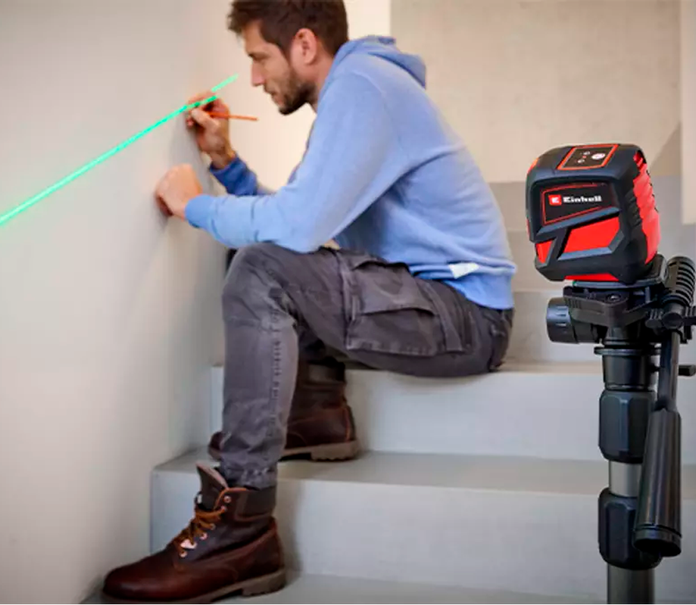 Nivelă cu laser EINHELL TC-LL 2 G 2fascicole 16m-5