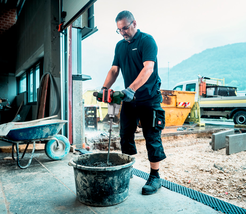 Mașină de amestecat mortar cu acumulator (fără bat) METABO RW18 LTX Bl 140-2 18V-6