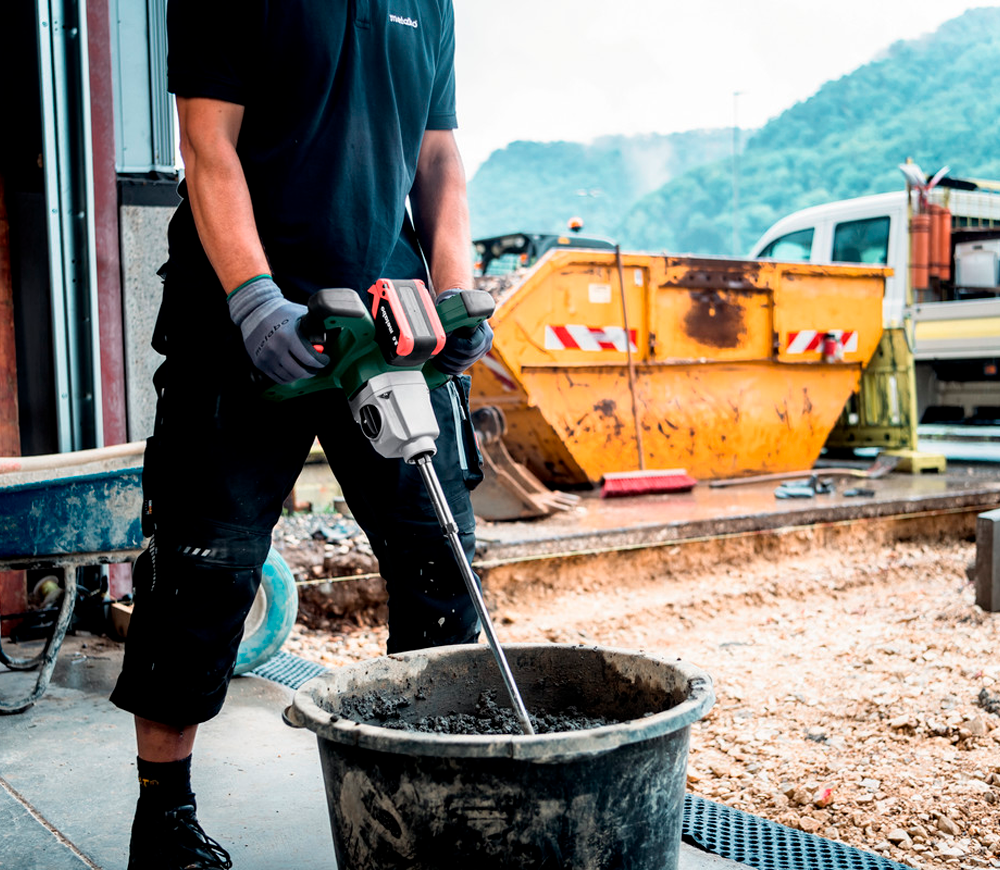 Mașină de amestecat mortar cu acumulator (fără bat) METABO RW18 LTX Bl 140-2 18V-8