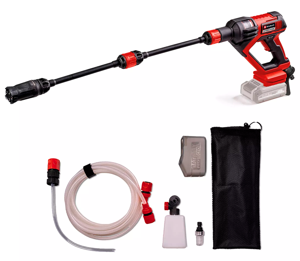 Spălător fără fir cu presiune EINHELL HYPRESSO 18/24-1 24bar 240l/h 18V
