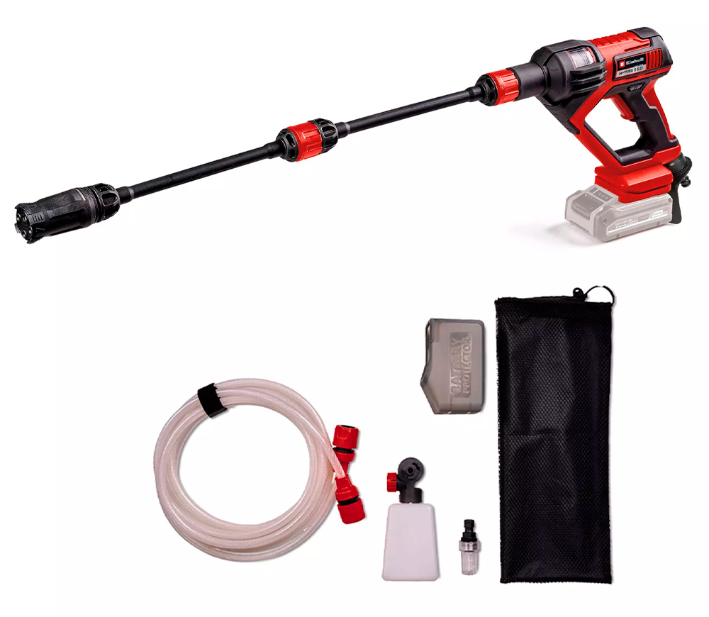 Aparat de spălat cu presiune fără fir (fără bat) EINHELL HYPRESSO 18/24 24bar 240l/h 18V