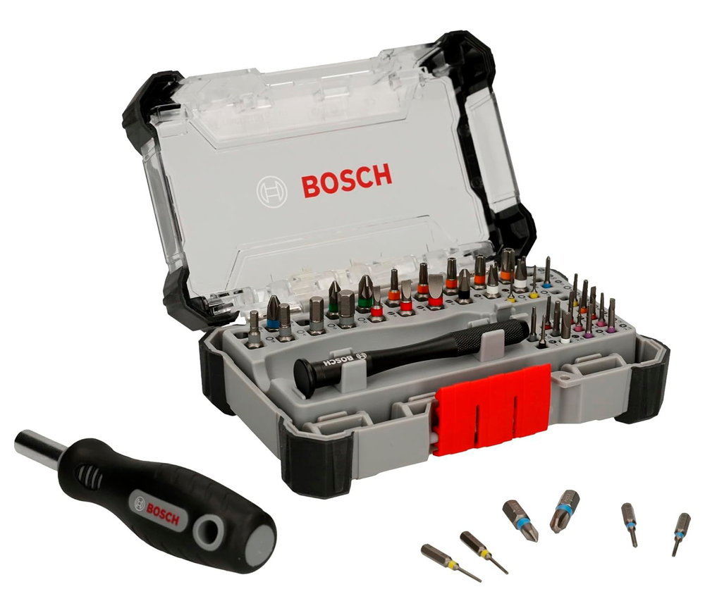Set biți BOSCH Precision Screwdriver Bit Set PH/PZ/SL/TX/HEX 25/75mm