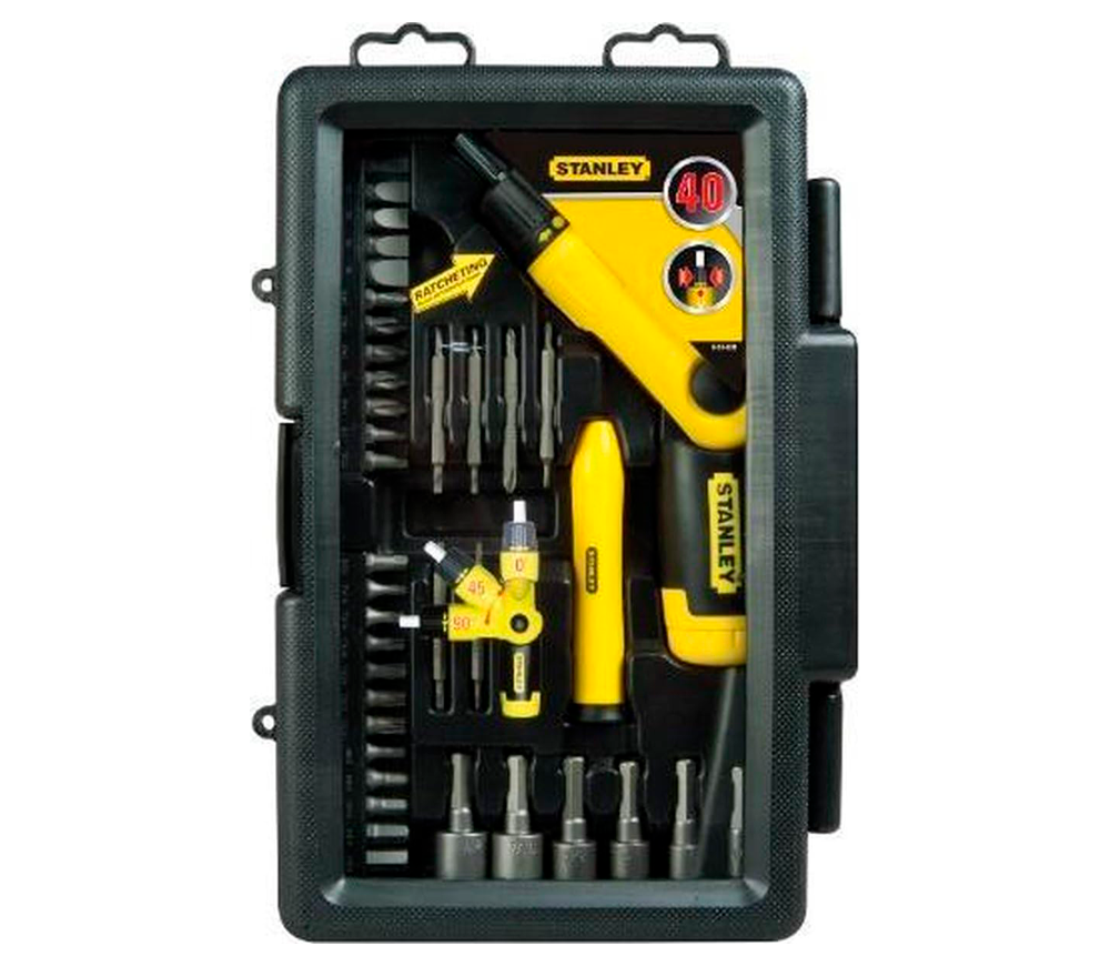 Set de șurubelnițe cu capete interschimbabile STANLEY 0-63-038 PH/SL/TX/HEX-3