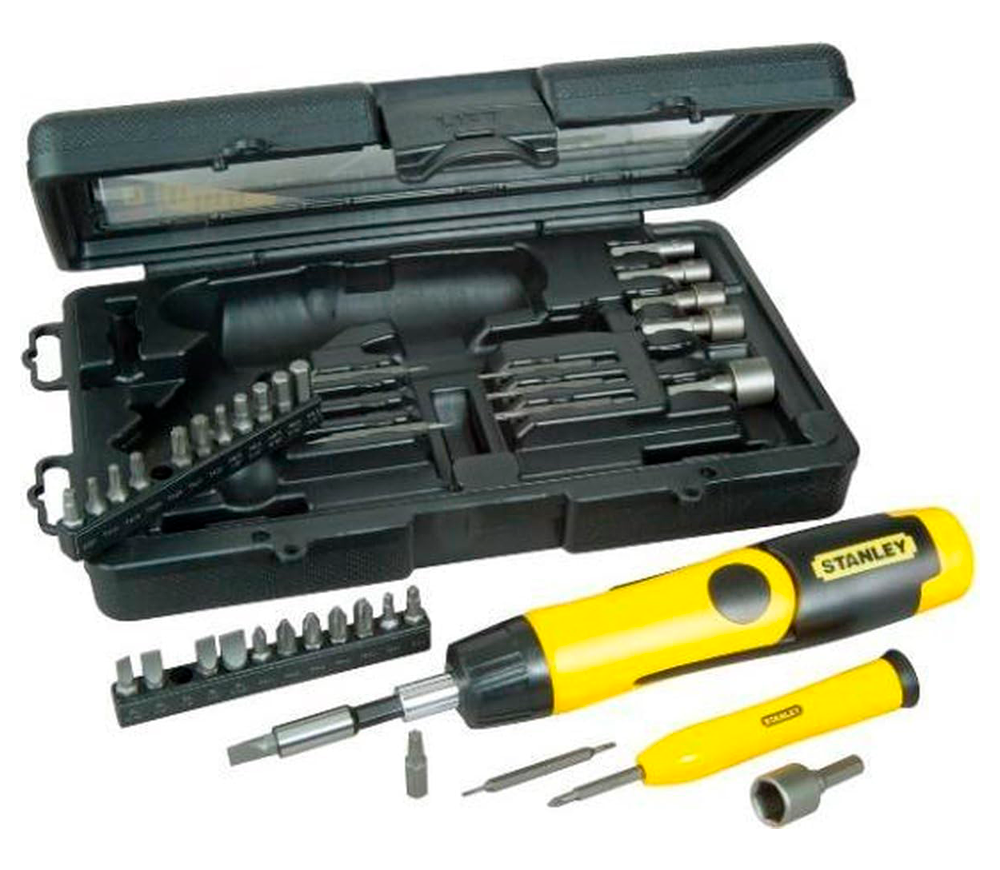 Set de șurubelnițe cu capete interschimbabile STANLEY 0-63-038 PH/SL/TX/HEX-4