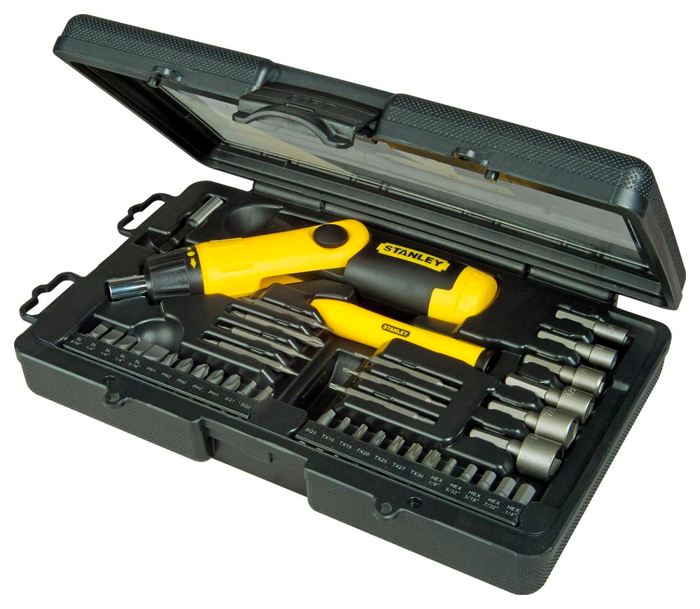 Set de șurubelnițe cu capete interschimbabile STANLEY 0-63-038 PH/SL/TX/HEX