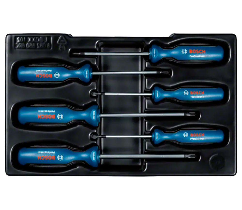 Set de șurubelnițe 6 buc BOSCH TX Professional TX10-TX40-2
