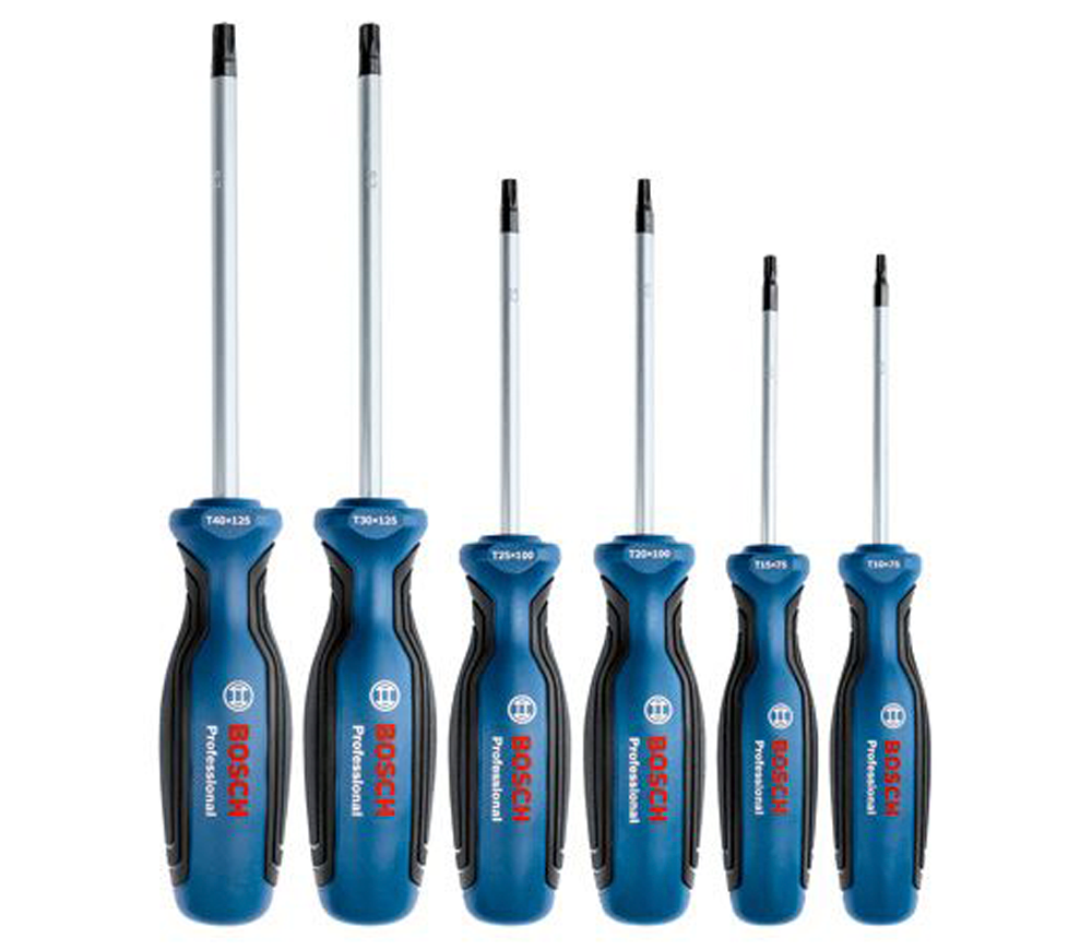 Set de șurubelnițe 6 buc BOSCH TX Professional TX10-TX40-3