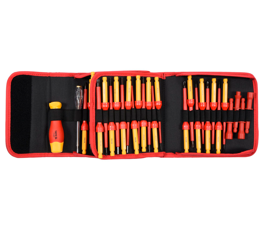 Set de șurubelnițe de electrician 48 buc YATO YT28293