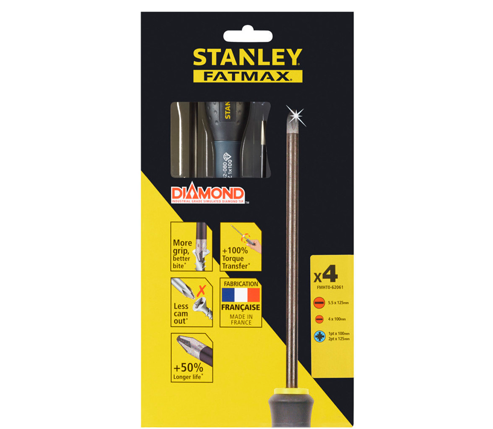 Набор отверток 4 шт STANLEY FMHT0-62061-2