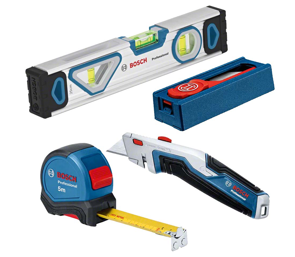 Set scule manuale BOSCH Professional Combo Kit 4unit.