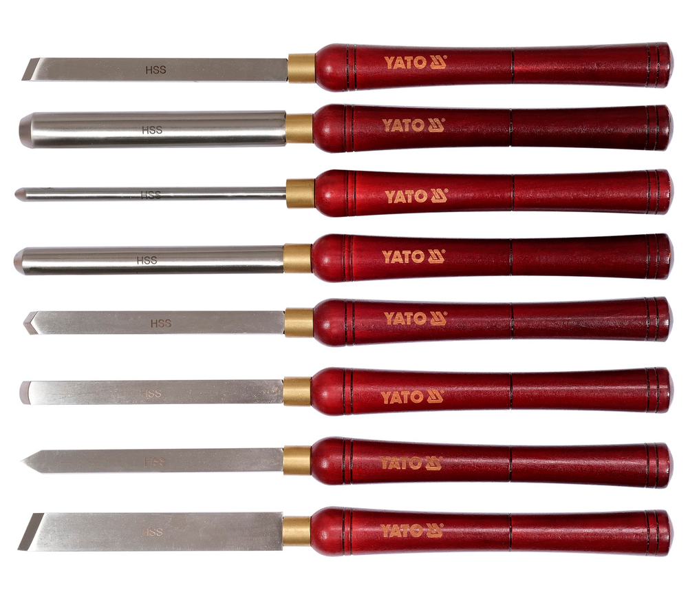 Set dălți 8pc YATO YT62780 3.2-25mm-2