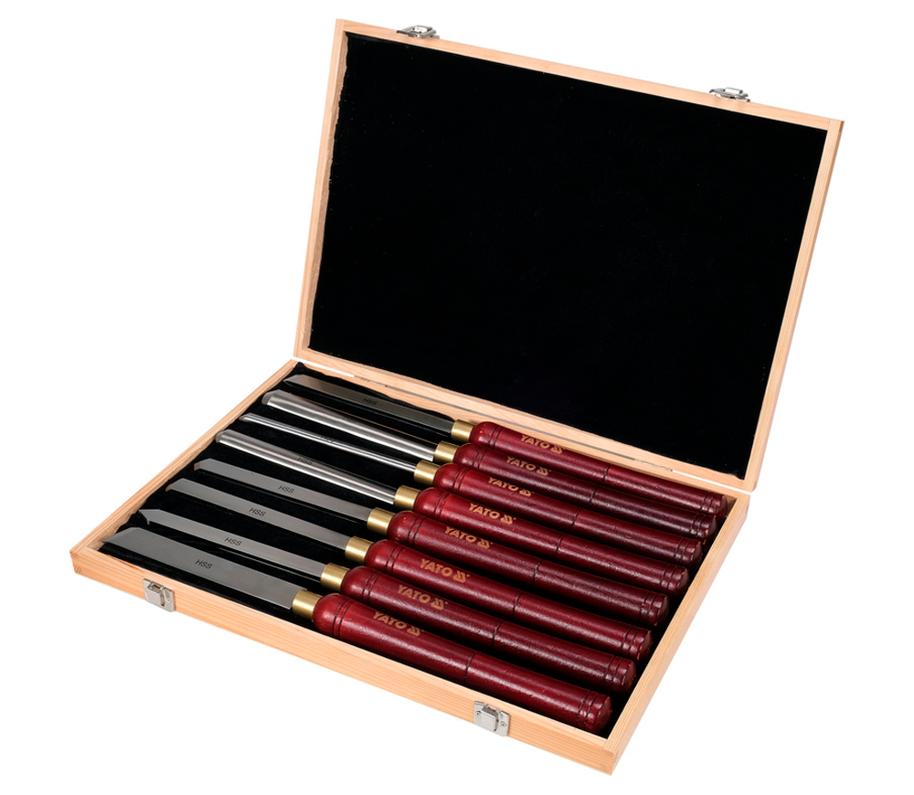 Set dălți 8pc YATO YT62780 3.2-25mm-3
