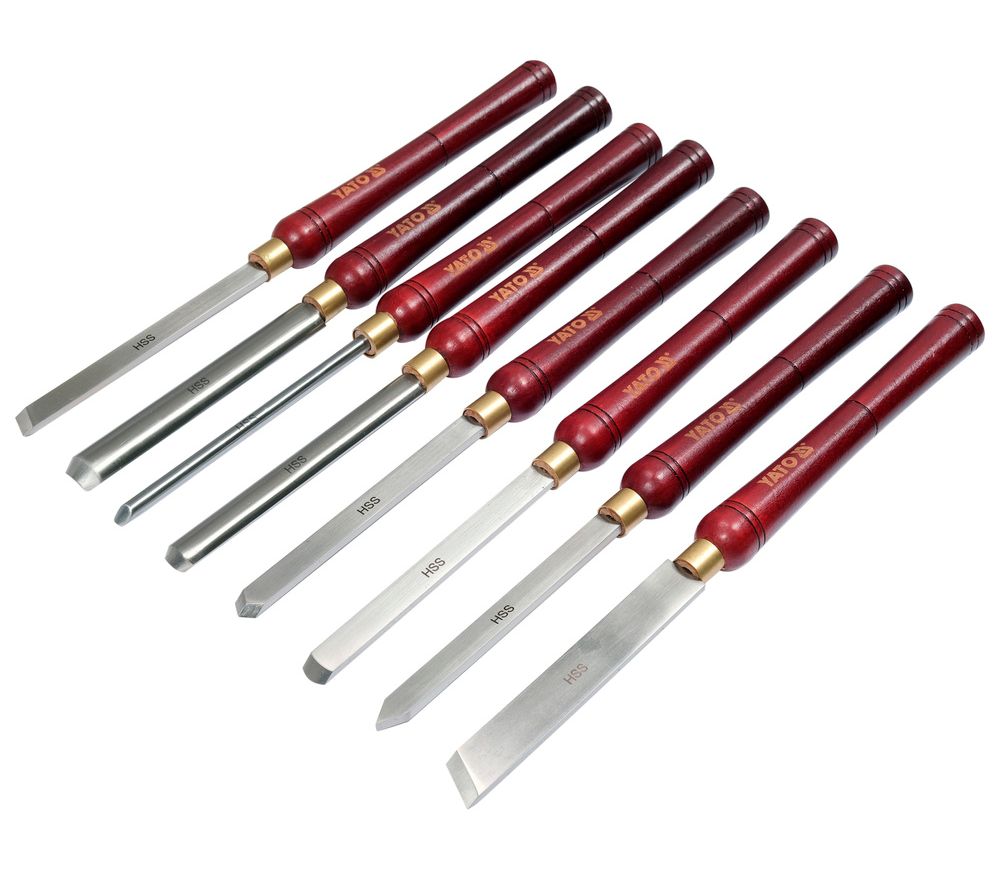 Set dălți 8pc YATO YT62780 3.2-25mm