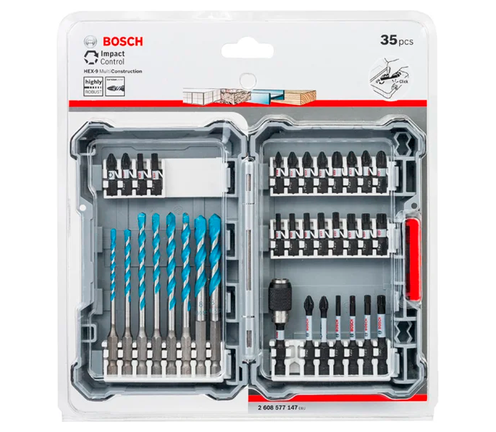 Set burghiuri și biți universal BOSCH Impact Control 3-8mm Oțel-4
