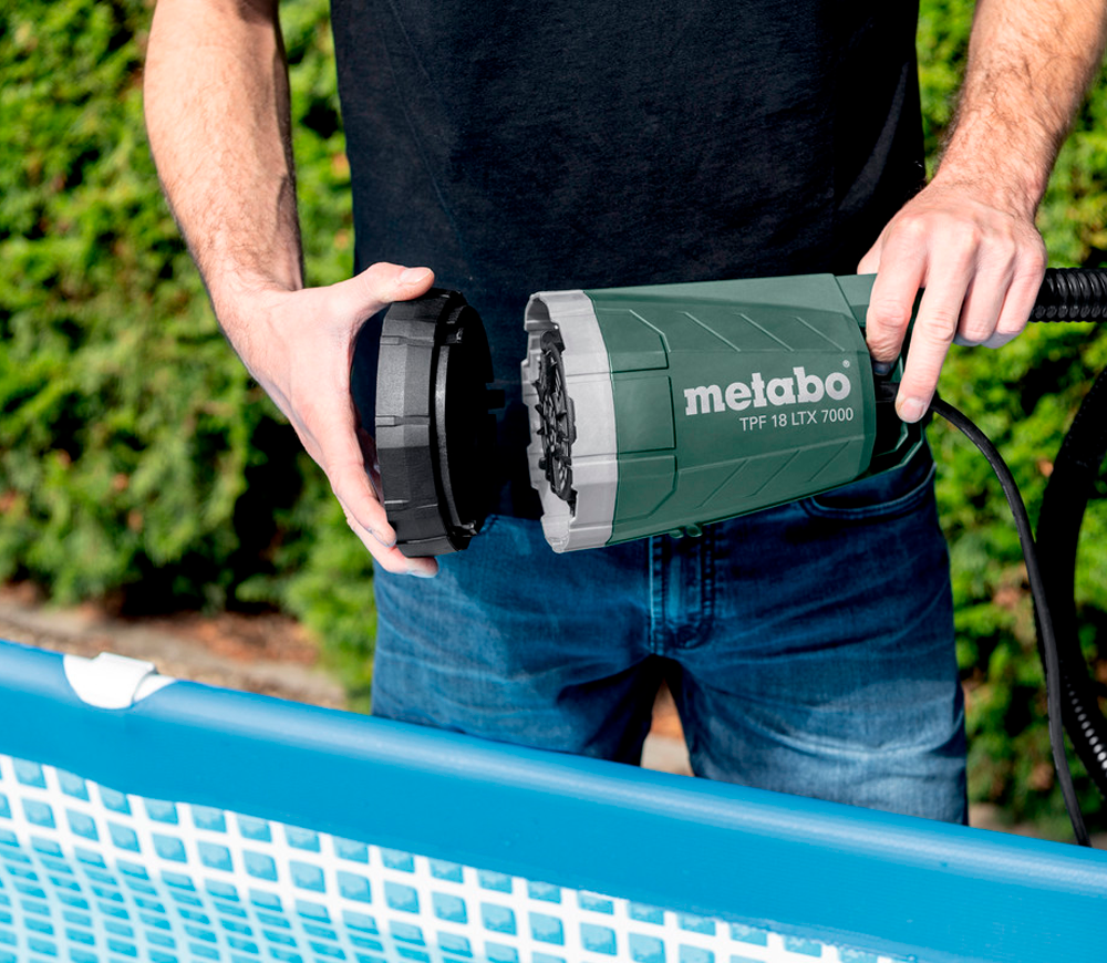 Pompă de drenaj cu acumulator (fără bat) METABO TPF 18 LTX 7000 7000l/h 18V-4