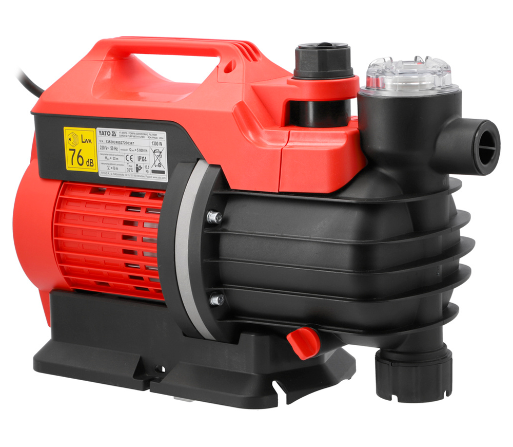 Pompă de grădină YATO YT85372 1300w 5000l/h-2
