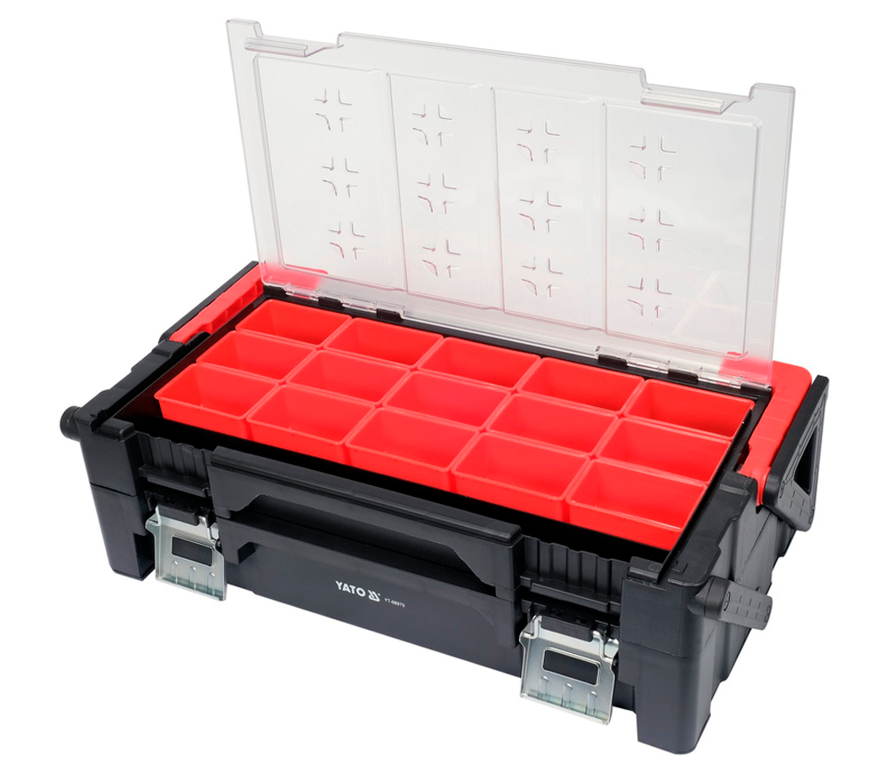 Organaizer cu 2 secții YATO YT08970 Plastic-5
