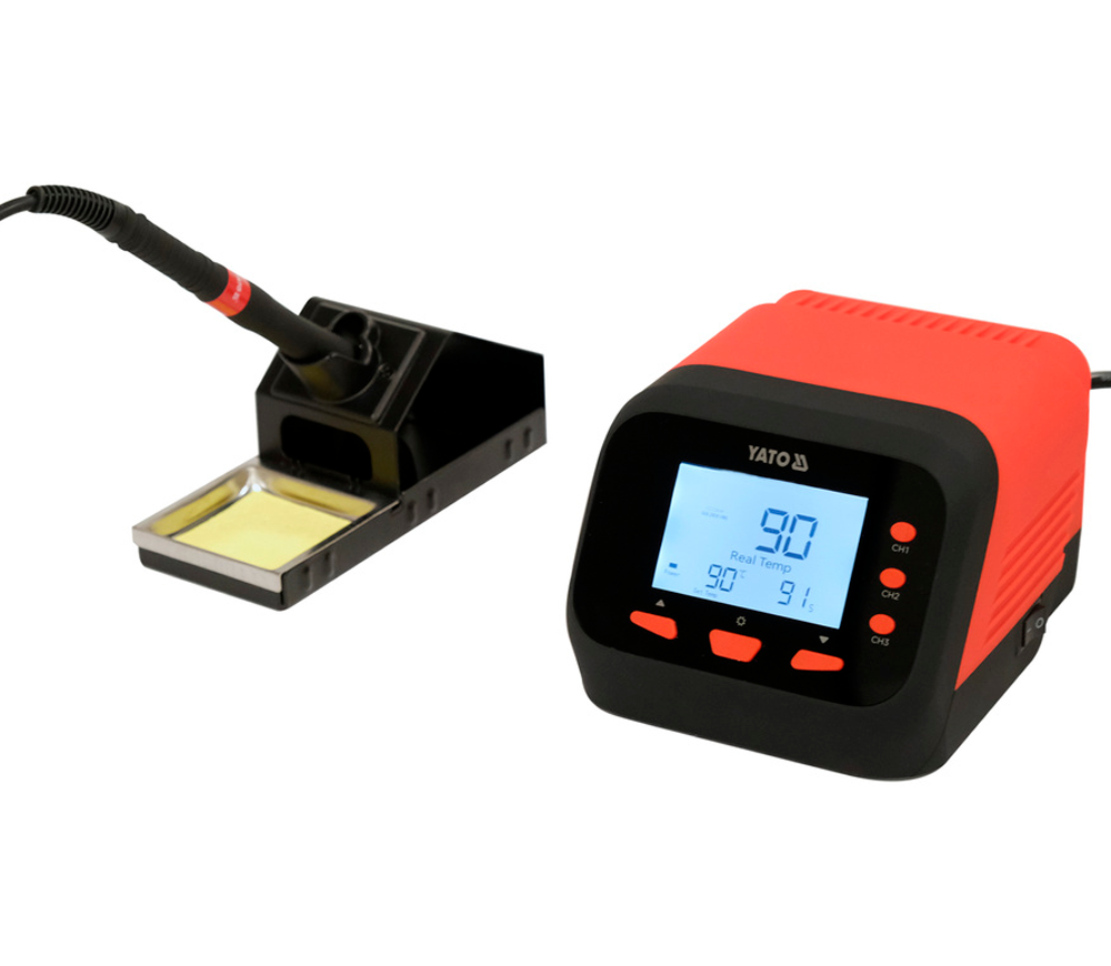 Stație de lipit cu conrol a temperaturii YATO YT82462 75w 480°C Rețea