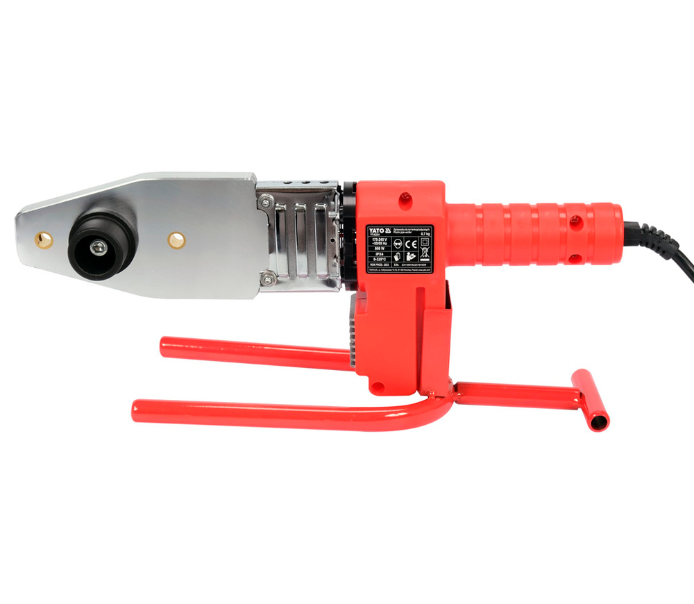 Aparat de lipit tevi din polipropilena YATO YT82251 800w 16/20/25/32mm-3