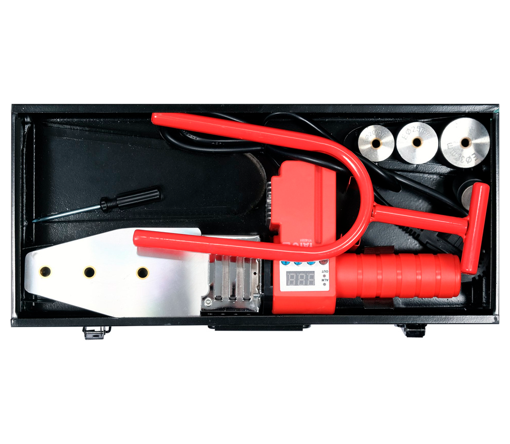 Aparat de lipit tevi din polipropilena YATO YT82251 800w 16/20/25/32mm-5