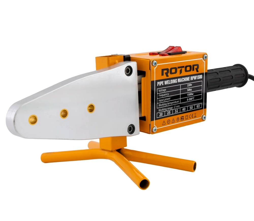 Aparat de lipit tevi din polipropilena ROTOR RPW1500 1500w 20/25/32/40/50/63mm