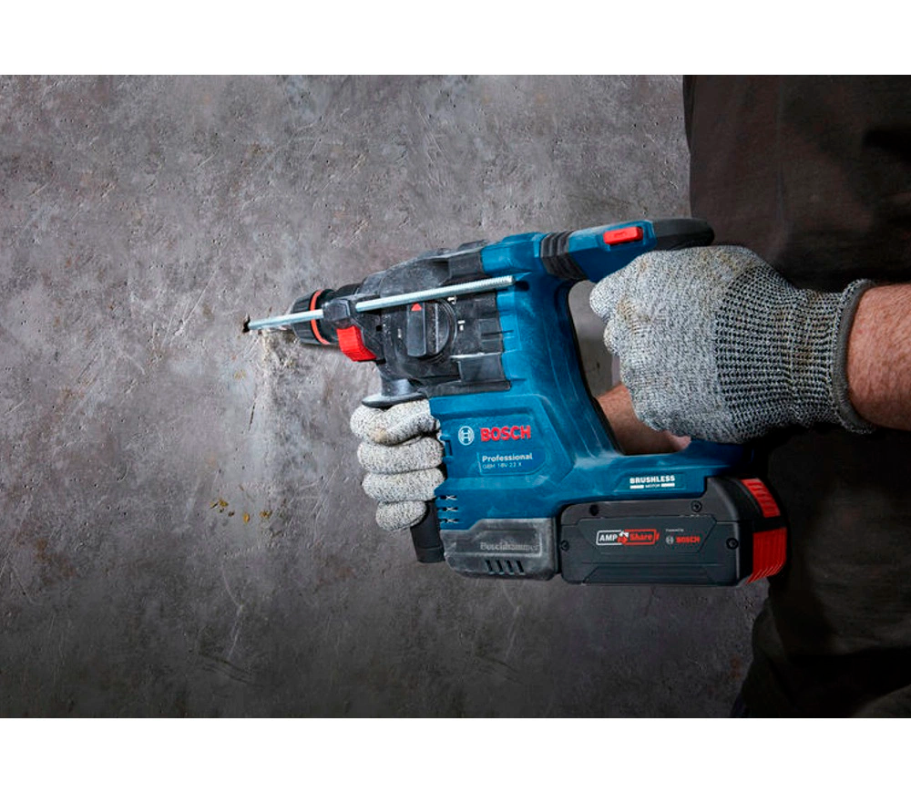 Перфоратор аккумуляторный (без АКБ) BOSCH ONECHUCK GBH 18V-22 X 2Дж 18В-2