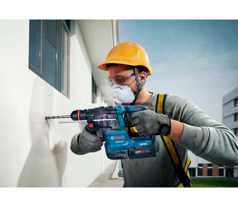 Перфоратор аккумуляторный (без АКБ) BOSCH ONECHUCK GBH 18V-22 X 2Дж 18В-4