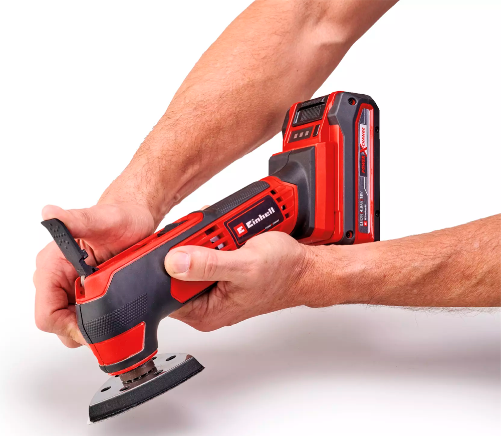 Uneltă multifuncțională fără fir (fără bat) EINHELL TE-MG 18/1 Li - Solo 18V 33000osc/min-6
