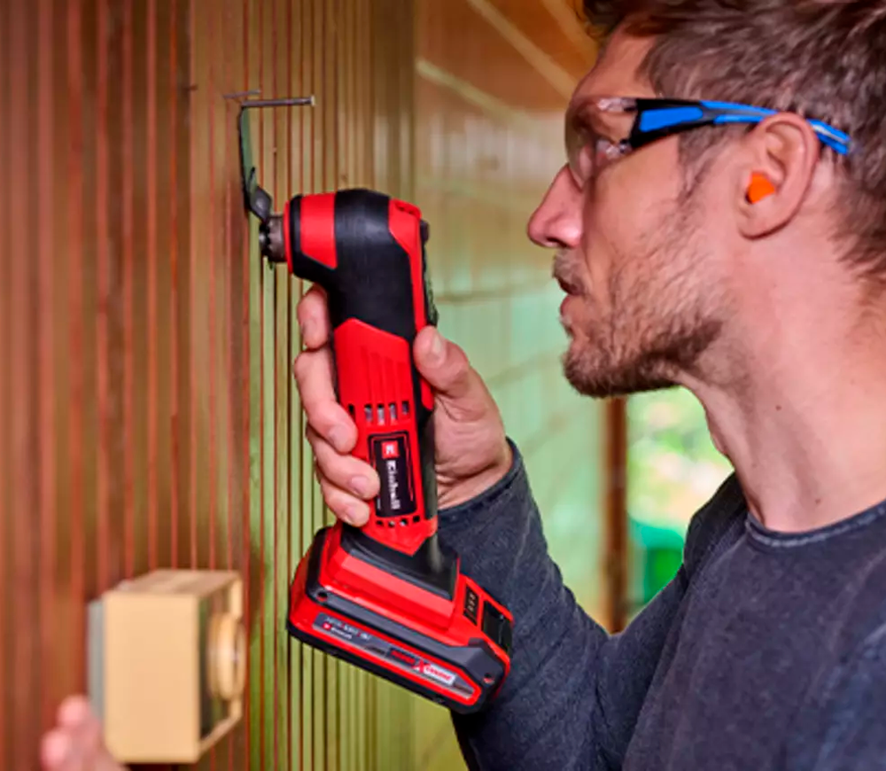 Uneltă multifuncțională fără fir (fără bat) EINHELL TE-MG 18/1 Li - Solo 18V 33000osc/min-7