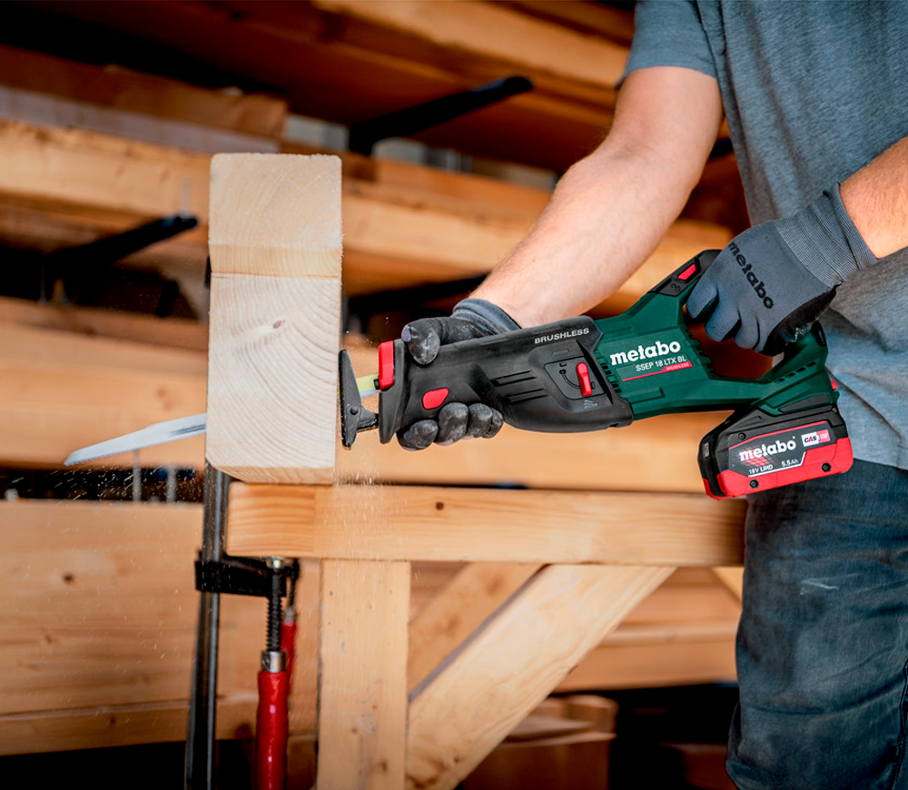 Сабельная пила аккумуляторная METABO SSEP 18 LT BL 18В-3