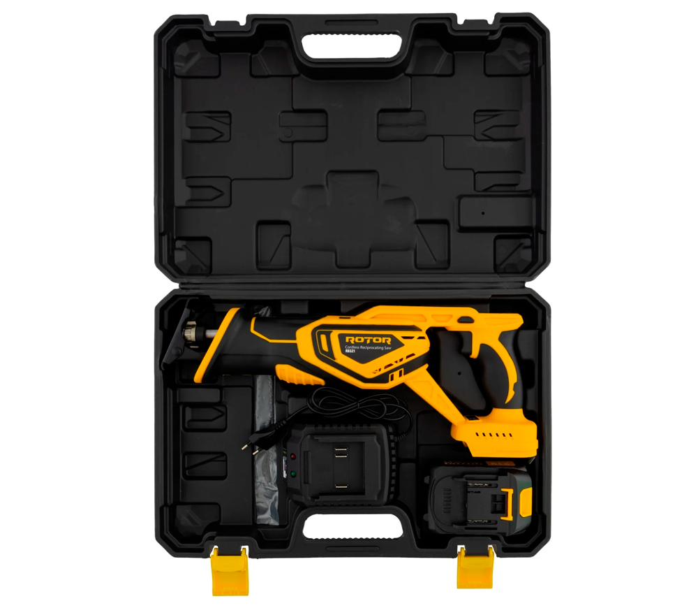 Fierăstrău sabie cu acumulator ROTOR RBS21 21V 3Ah-10