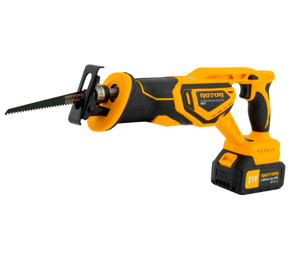 Fierăstrău sabie cu acumulator ROTOR RBS21 21V 3Ah