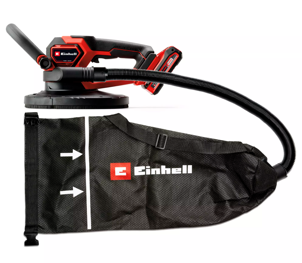 Mașină de șlefuit pereți fără fir (fără bat) EINHELL TP-DWS 18/225 Li BL Solo 225mm 18V-8