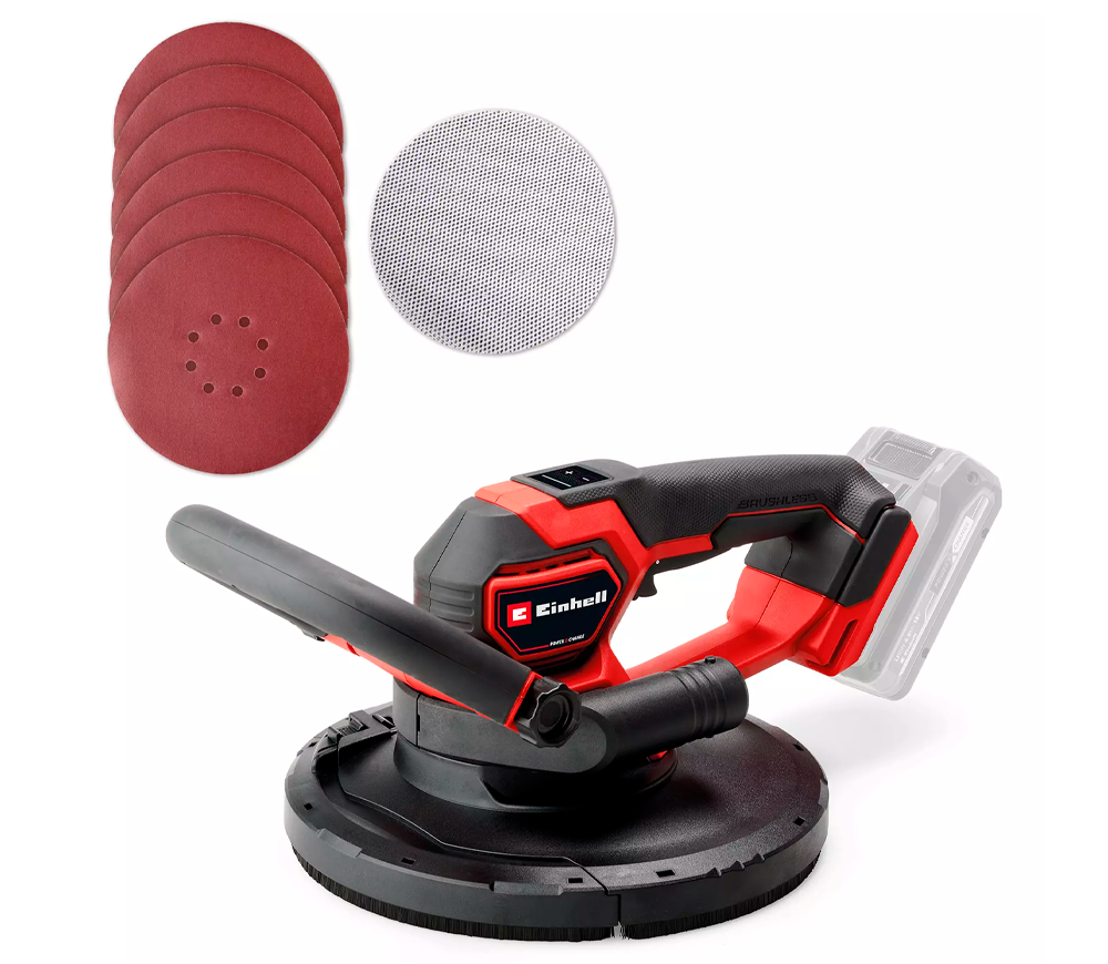 Mașină de șlefuit pereți fără fir (fără bat) EINHELL TP-DWS 18/225 Li BL Solo 225mm 18V