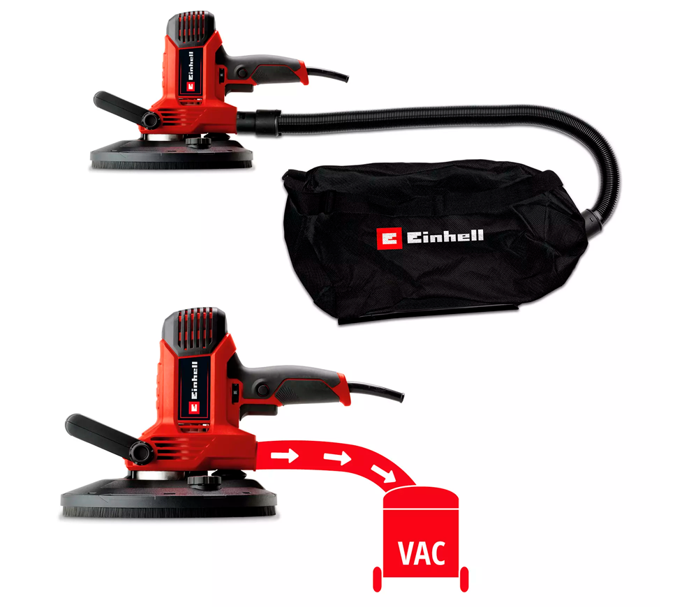 Mașină de șlefuit pereți extensibilă EINHELL TC-DWS 225 1220w 225mm-7