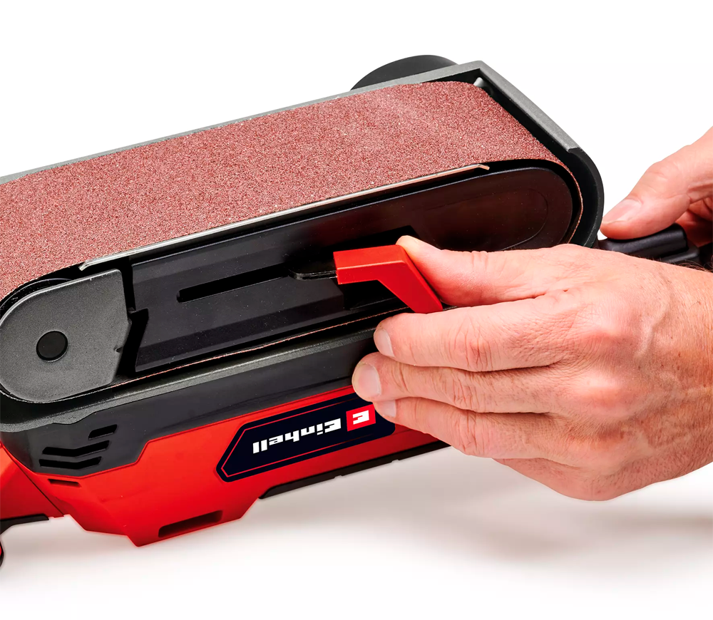 Шлифмашина ленточная EINHELL TE-BS 850 E 850вт 75 мм-7