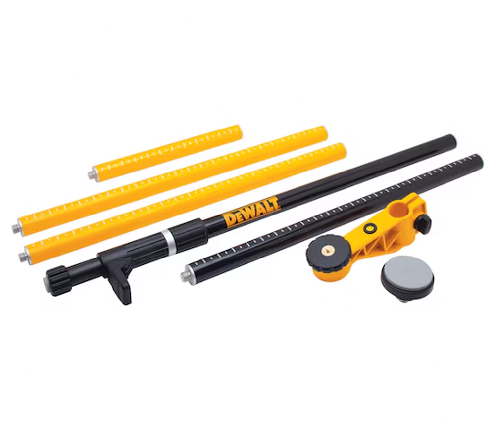 Телескопическая штанга для нивелира DEWALT DE0882-XJ 3400мм 1/4"-3