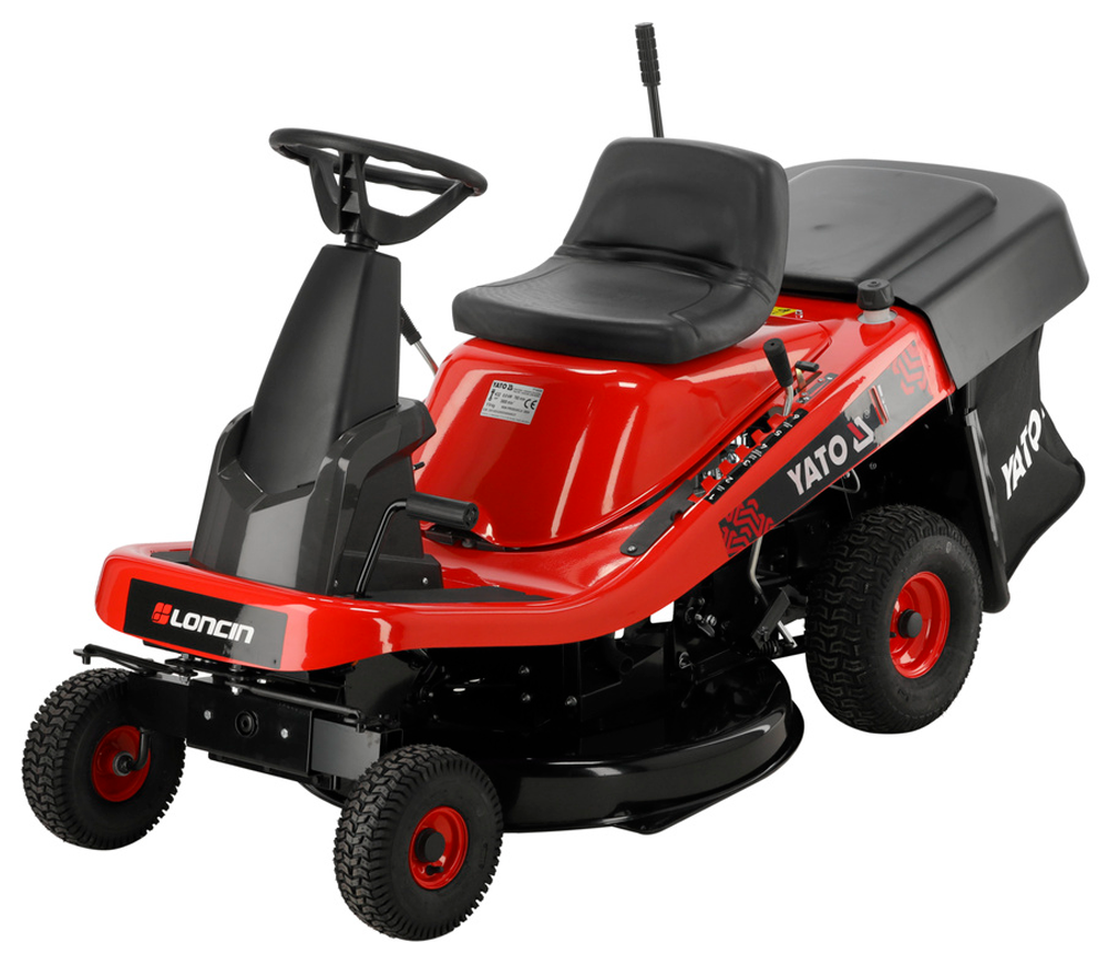 Tractor de tuns iarbă cu motor pe benzină YATO YT85550 760mm 12cp-4